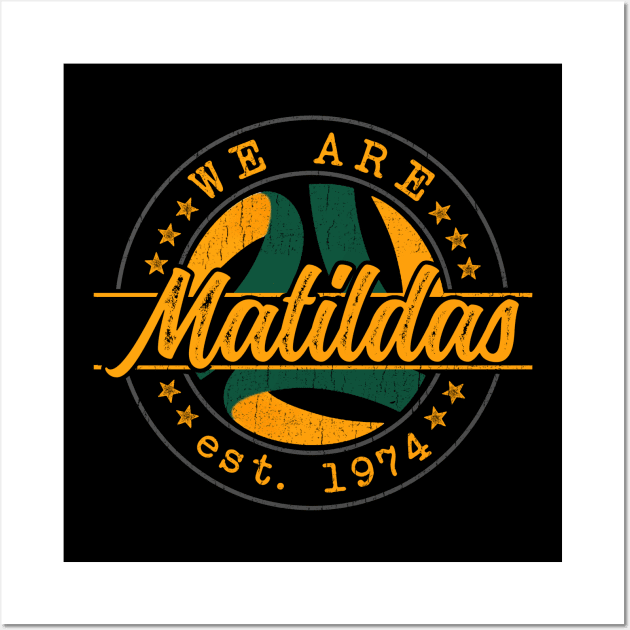 Team Matildas Wall Art by RichyTor